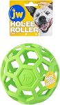 JW Pet HOL-ee Roller Original Jouet Puzzle pour Chiens, Caoutchouc Naturel, Couleurs Assorties, Grand