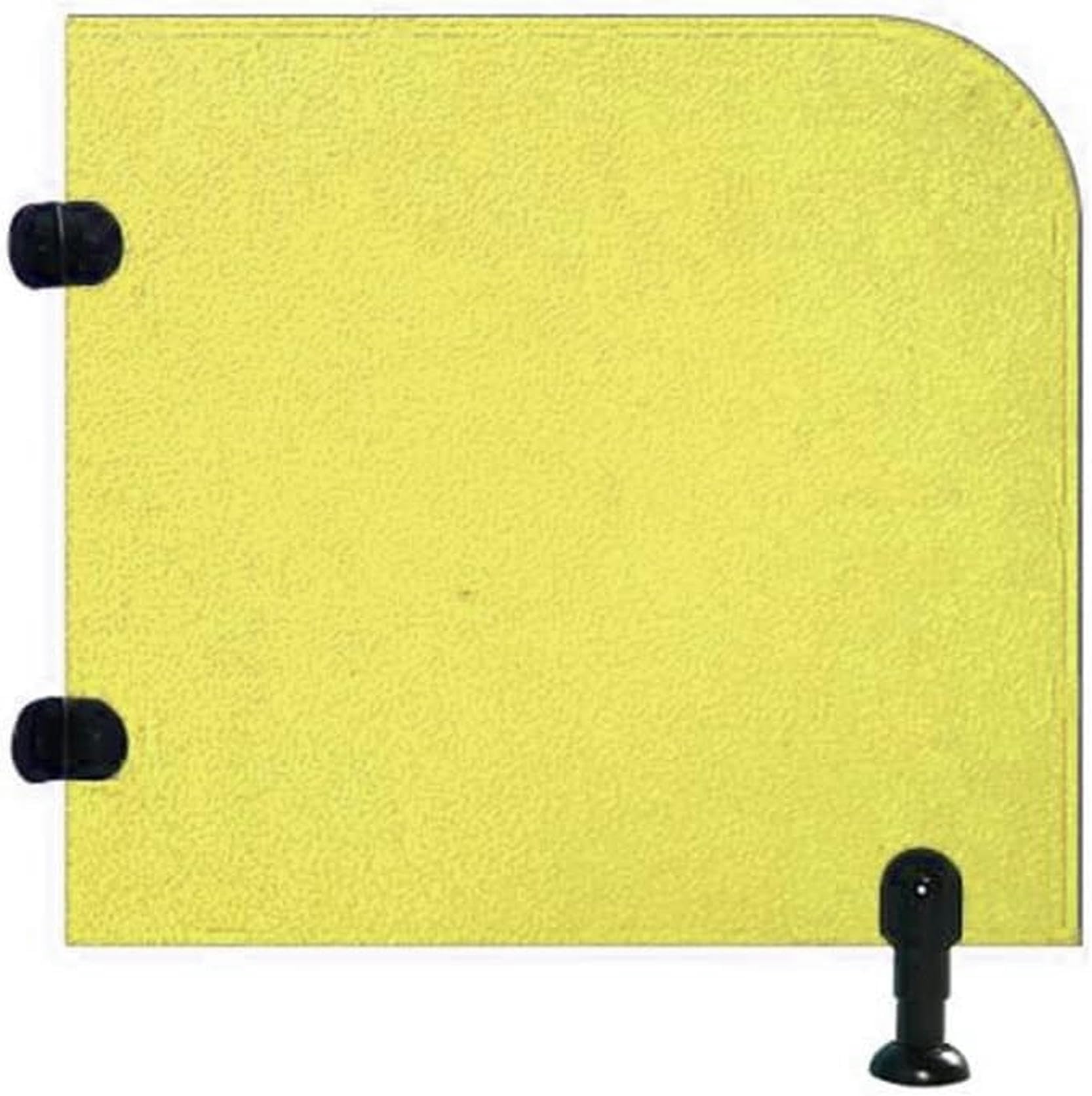 Cloison de séparation pour urinoir de Toilettes publiques - Panneau de confidentialité étanche avec déflecteurs de Sol pour Une Protection supplémentaire - Toilettes pour Hommes (O