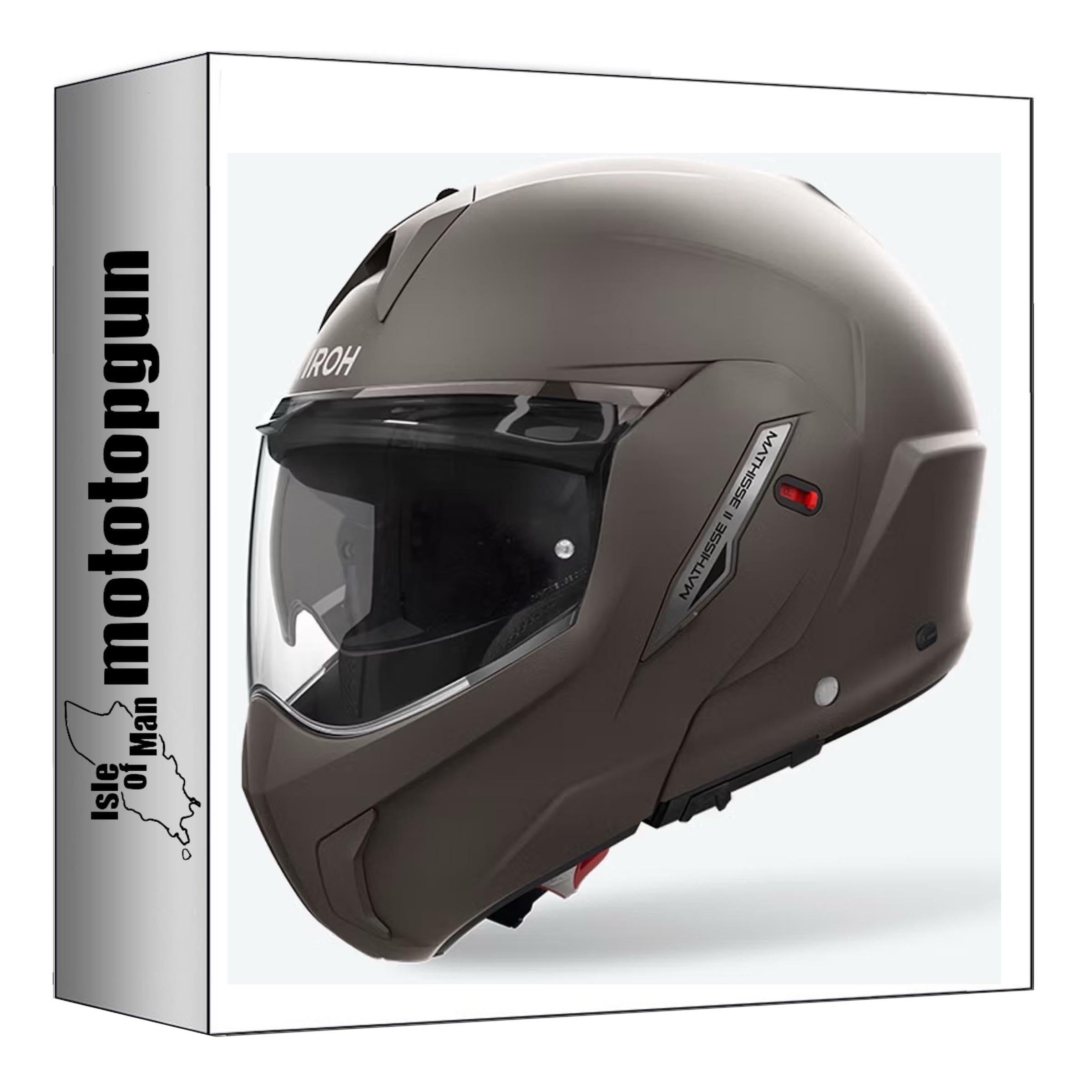 Casque modulable Airoh Mathisse II MTH291 Bronze Mat Taille M - 5