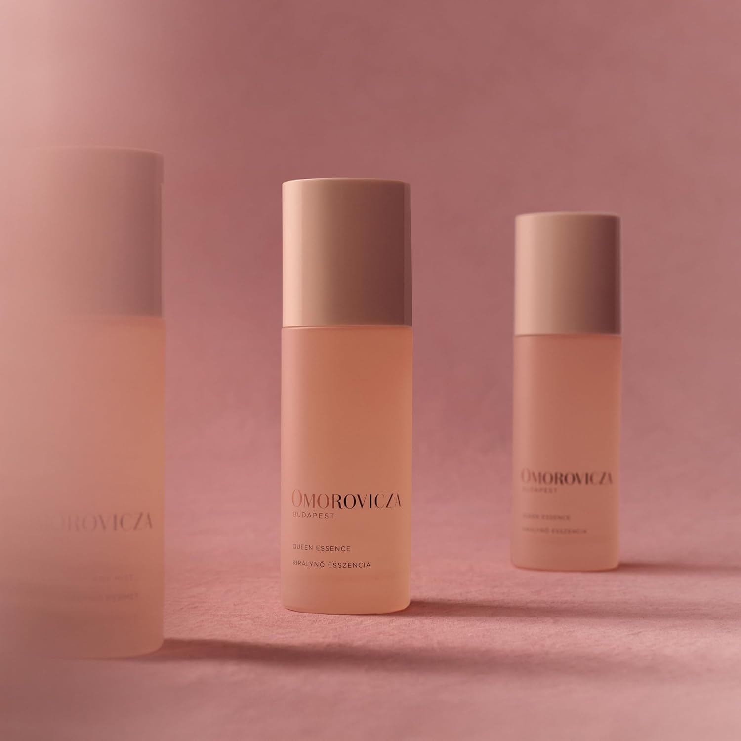 Omorovicza Queen Essence (3.4 oz), Hydrating Face Mist, Pre-Serum Skin Booster with Snow Mushroom, Tomato Stem Cells & Hyaluronic Acid to Plump, Protect & Prep Skin - Image 4