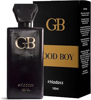 Good Boy Deo Colônia Masculina 100ml Hadass – Perfume Masculino Intenso e Sofisticado, Notas Amadeiradas e Especiadas, Alta Fixação para Homens Modernos e Sedutores