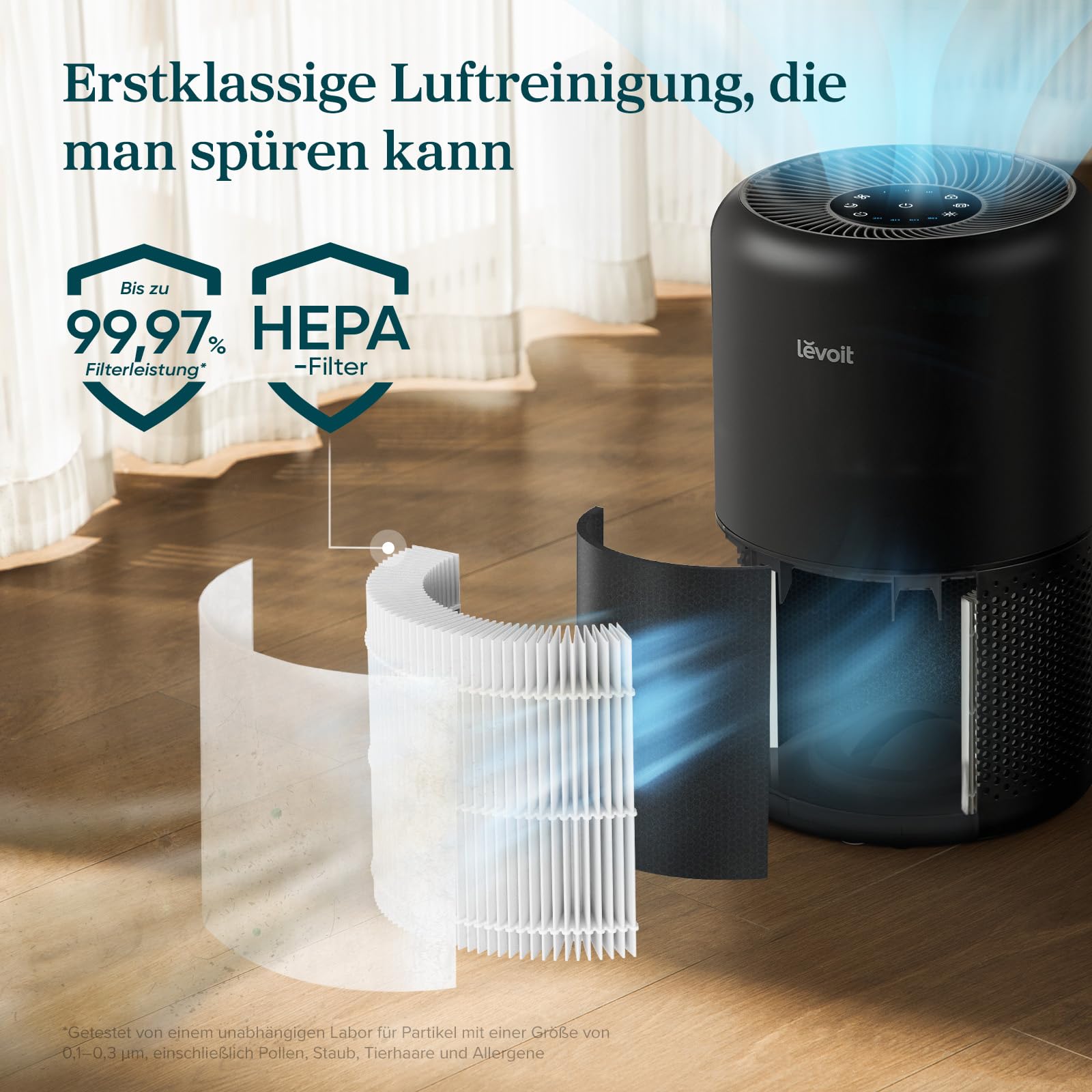 Levoit Luftreiniger mit HEPA Luftfilter – Bild 3