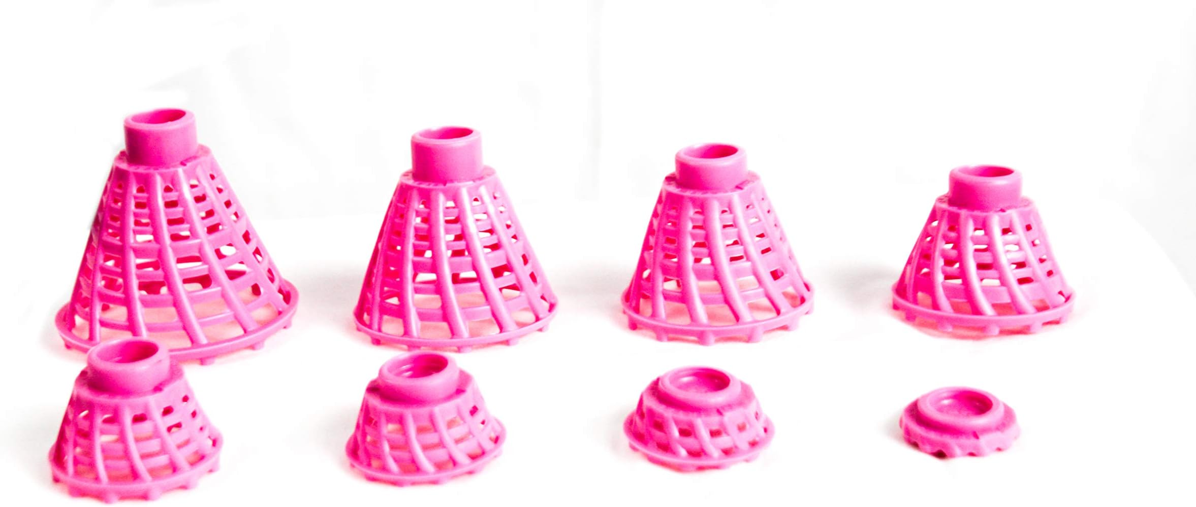 Pro Winter/Mat Golf Tees - 8 Pack (Bright Pink)