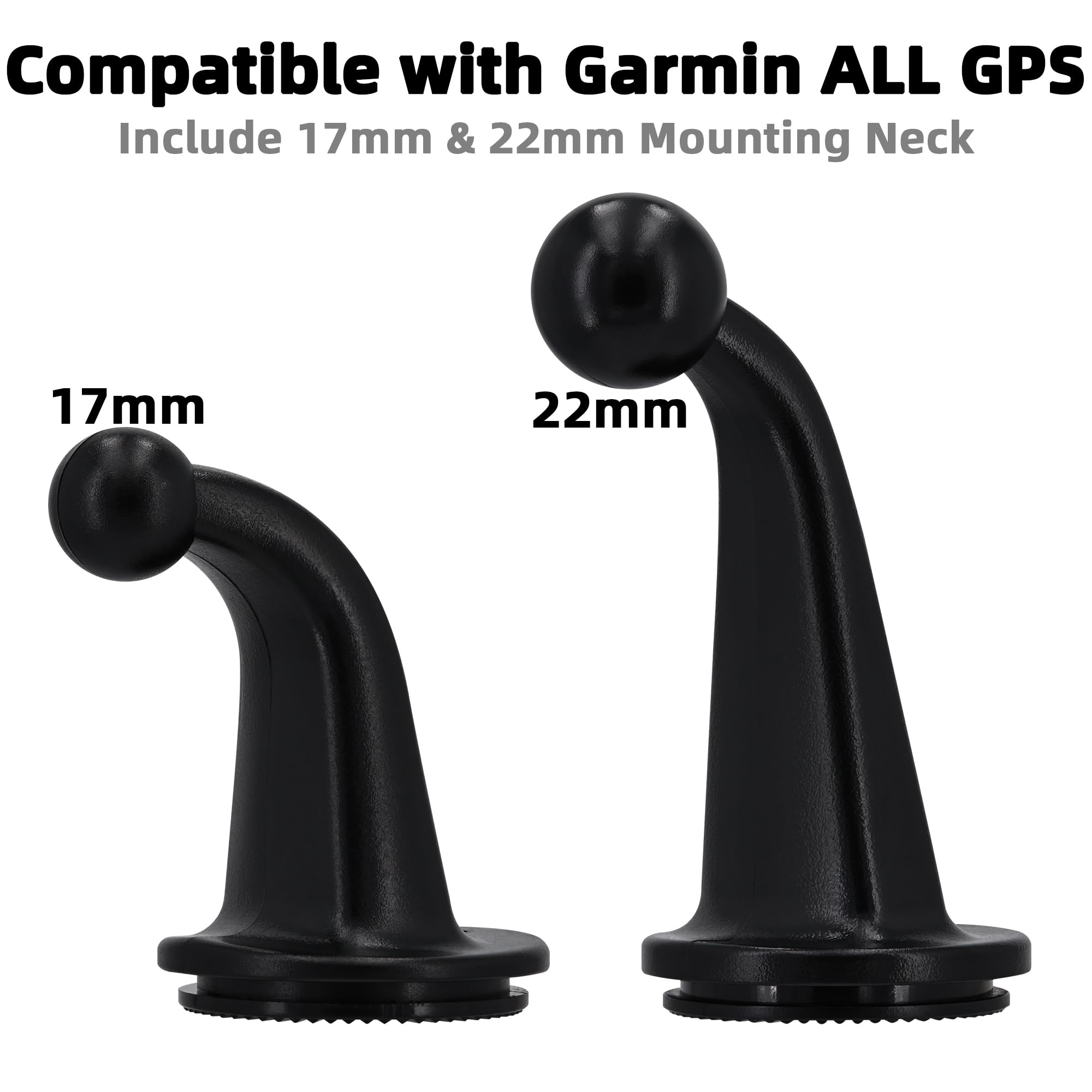 Soporte de fricción para Garmin GPS Drivesmart 86 Nuvi Drive Dezl OTR Overlander Zumo Driveassist DriveLuxe StreetPilot Soporte portátil antideslizante para salpicadero Garmin RV Truck XL