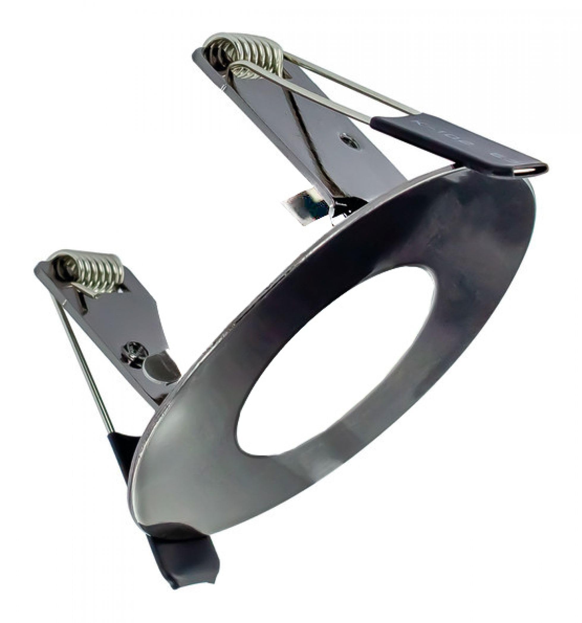 Downlight Black Evofire IP65 Fire Rated GU10 Round Chrome For 45mm Cut Outs