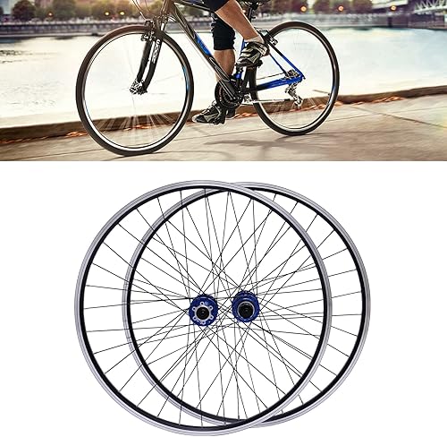 Miniatura 6 de Juego de ruedas MTB, freno de disco de liberación rápida de 27.5 pulgadas, juego de ruedas de bicicleta de montaña de 32 radios, rueda de bicicleta