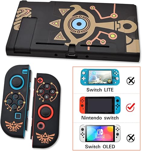 Miniatura 5 de WYMDDYM Protective Case for Zelda Switch, Protective Case Compatible with Nintendo Switch, for Zelda Game Accessories Soft Slim Cover Shell for