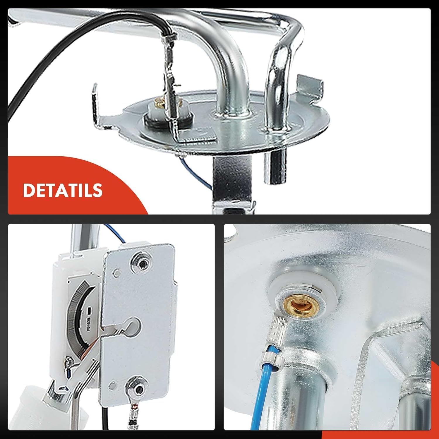 A-Premium Fuel Tank Sending Unit Compatible with Chevrolet Camaro 1976-1981, Nova 1976-1979 & Buick Skylark 1976-1979 & Oldsmobile Omega 1976-1979 & Pontiac Phoenix 1977-1979, Ventura 1976-1977