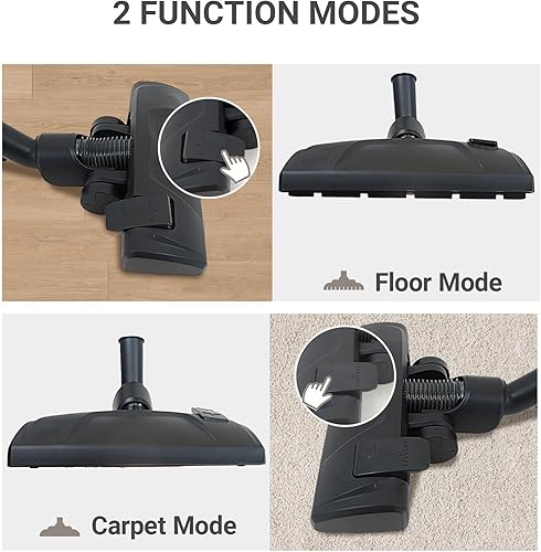 Miniatura 5 de EZ SPARES Replacement for Universal Vacuum Cleaner Floor Brush Head, 1 1/4" 32mm 2 New Functions Choose (On Floor&Carpet),Vacuum Cleaner Parts