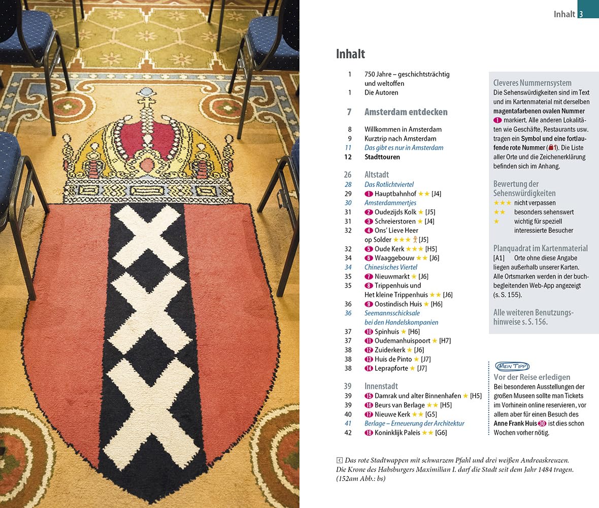 Reise Know-How CityTrip Amsterdam: Reiseführer Amsterdam mit Stadtplan, Stadttouren und kostenloser Web-App