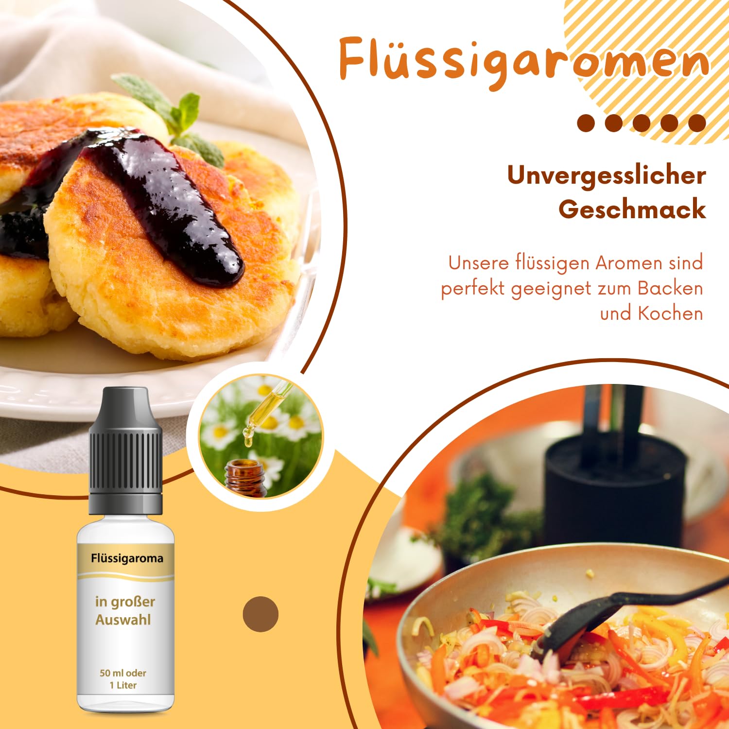 Luxofit Quitten Aroma flüssig, Aromen für Getränke und Lebensmittel, Geschmacksveredelung in der Küche und Gastro, Aromatisieren ohne Allergene, Made in Germany, GMO-Frei (1 L)
