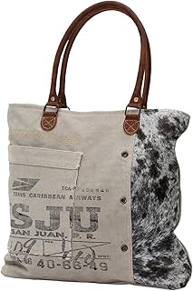 Myra Bag Canvas Vintage Bag - Canvas Purses for Women with Fabric Body a...