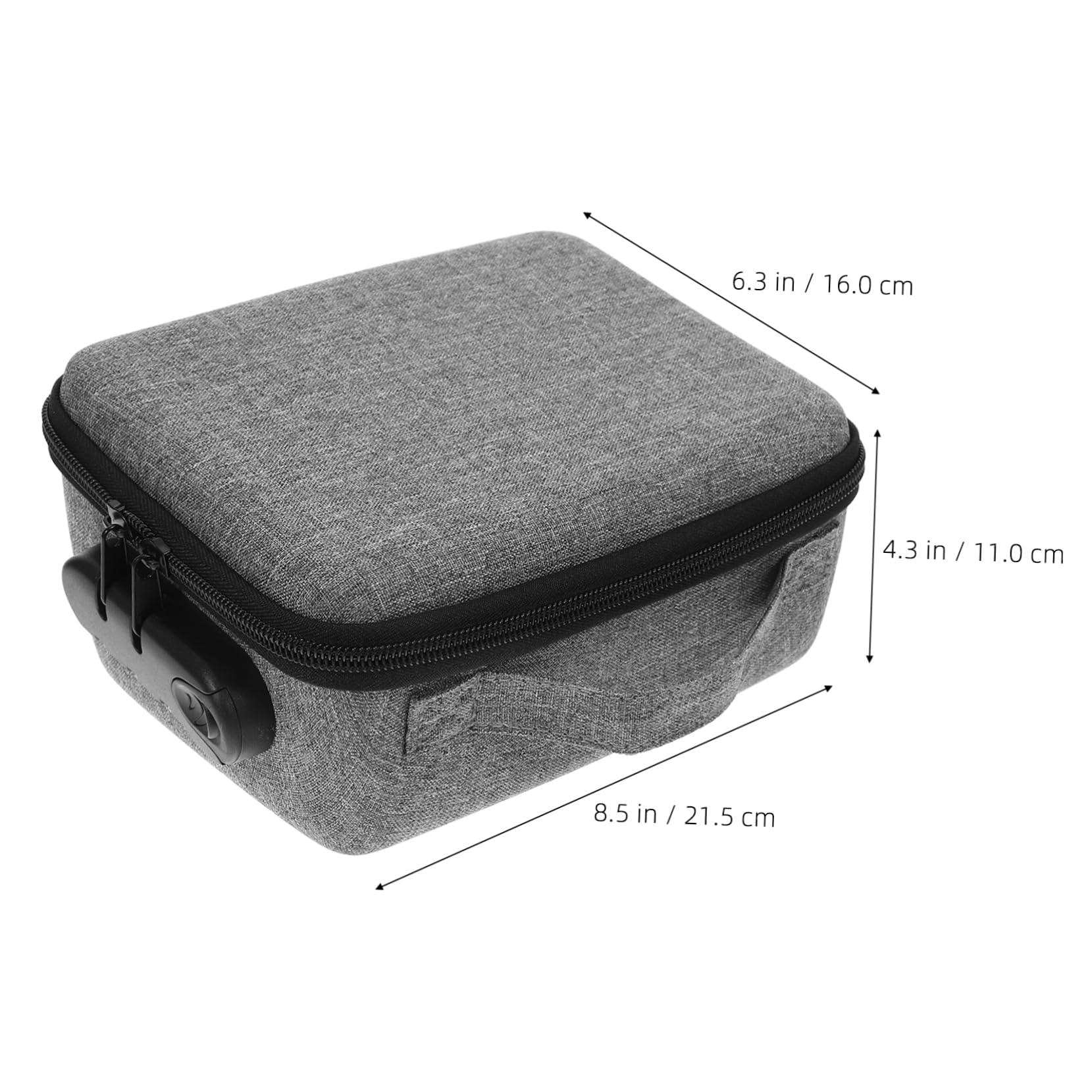 Cabilock 4 Cajas De Almacenamiento De Sello Oficial Organizador De Papel Bolsa De Almacenamiento De Identificación Multicapa Organizador De Papeleo Bolsa De Bloqueo De Documentos