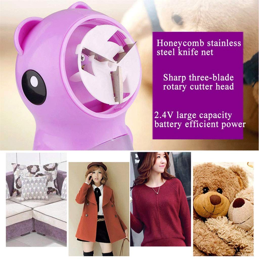 Tela máquina de Afeitar y removedor de la Pelusa, Jersey eléctrico Recargable de la Pelusa de la Pelusa Ropa removedor, Lint Bolas, Pastillas, Bobbles, Sofá, Cortina(Blue,White)