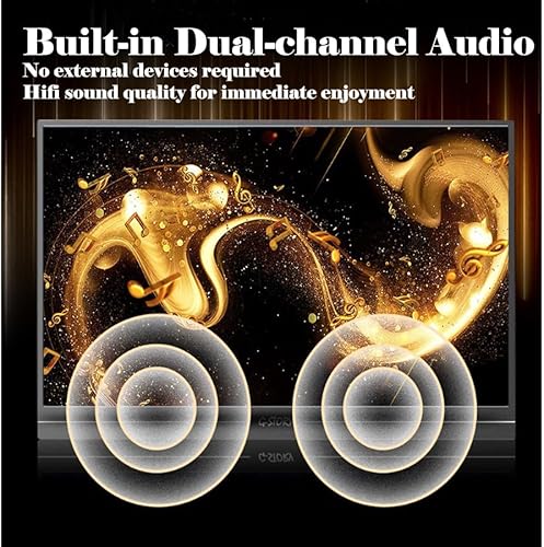 Miniatura 3 de CUIFATI Monitor portátil de 16 pulgadas IPS HD 2K USB C Monitor de computadora HDMI Ultra Slim IPS Monitor externo Plug and Play, para computadora