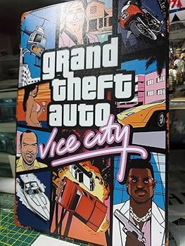 Amazon.co.jp: グランドセフトオート バイスシティ看板 メタルサイン