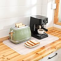 Vista 5 de MicoYang Tapete de Silicona para Secado de Platos para Múltiples Usos, Fácil de Limpiar, Ecológico, Tapete de Silicona Resistente al Calor