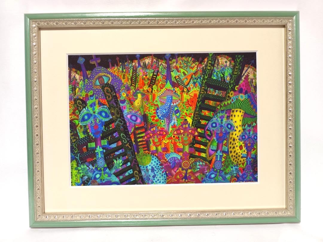 口から出すのは舌だけで良い 版画作品1/1 絵画 芸術 口から出すのは舌