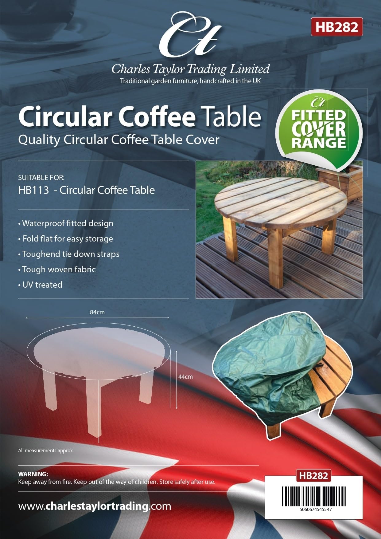 Charles Taylor Garden Furniture Charles Taylor Circular Coffee Table Cover