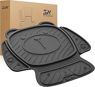 3W Car Seat Protector for Child Car Seat, Applicable to All Models