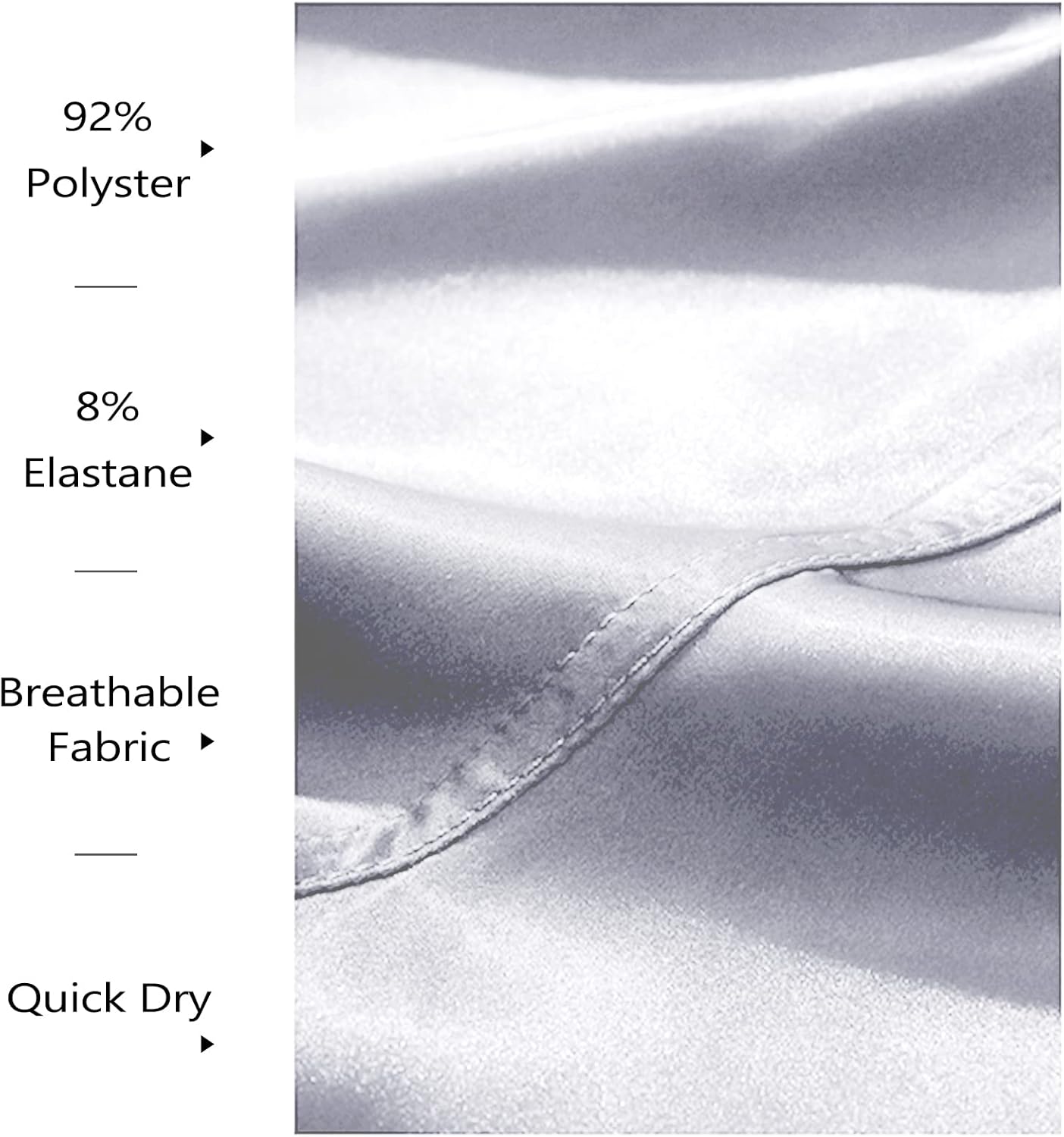 Mens Satin Silk Boxers 3 Inch Inseam Silkies Shorts Men Sexy Panties Lounge Pajama Bottoms Shorts - Image 3