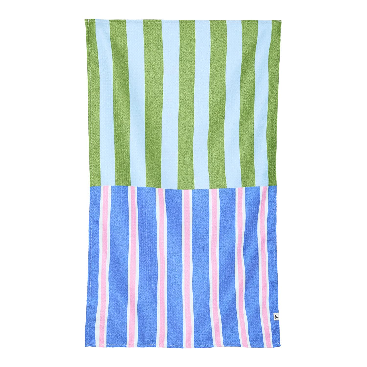 Dock & Bay Tea Towels - Quick-Drying Dish Towels in Thick Waffle Fabric - Medium Size 75x45cm, 29x17 - Matcha Crush