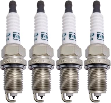 Spark Plug 4pcs ZJ46-18-110 Compatible With Mazda 2 1.3L 1.5L 2007-2015 Compatible Mazda 3 1.6L 2008-2014 SK16PR-E13 ZJ4618110 SK16PRE13