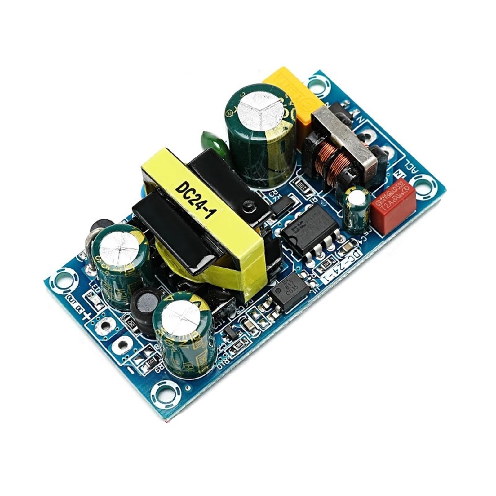 BRODEFUP 90-260VAC to DC 24V 1A Power Supply Module 24W Power Supply Module Board Switch AC-DC Switch Power Supply Board DC-24V-1
