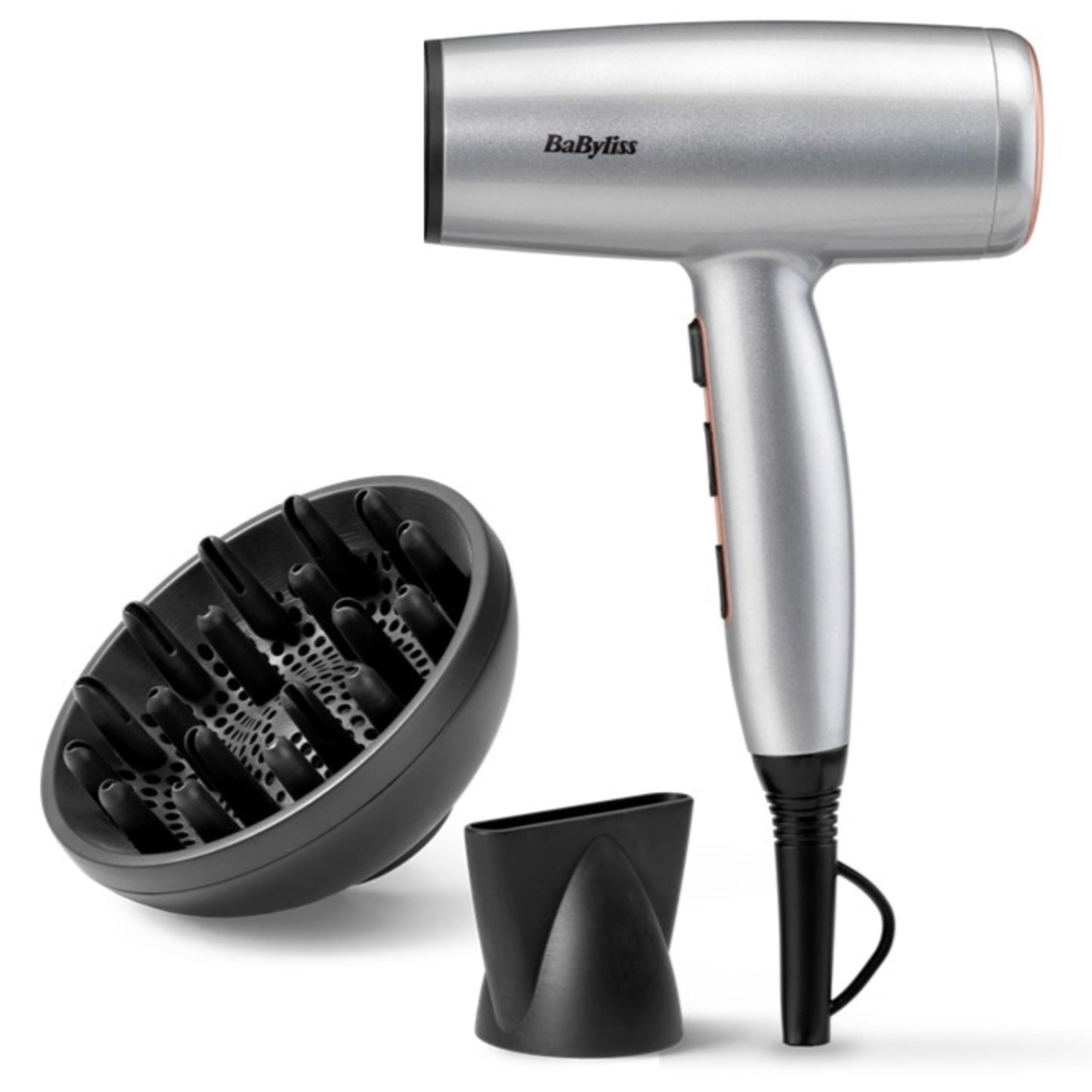 BaByliss Cosmos Haartrockner – Leichter Haartrockner mit Diffusor