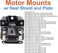 Vista 4 de Soporte de motor Silverado/Sierra compatible con Tahoe Silverado Suburban Avalanche Sierra Yukon Escalade 2007-2014, materiales duraderos, A5365HY