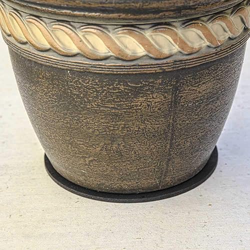 Miniatura 5 de RevTime - Salvamanteles de goma redonda resistente de 10.0in para alfombrilla de corcho de goma, soporte para macetas, elegante, forma de establecer