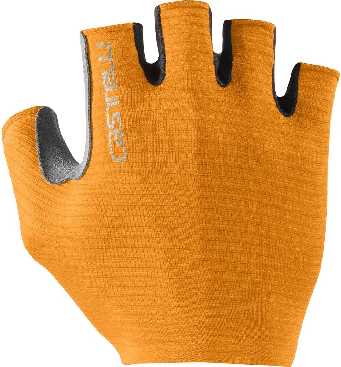 CASTELLI Men’s Espresso Glove, Short-Finger Cycling Gloves with Padding & UPF Protection for Road & Gravel Biking