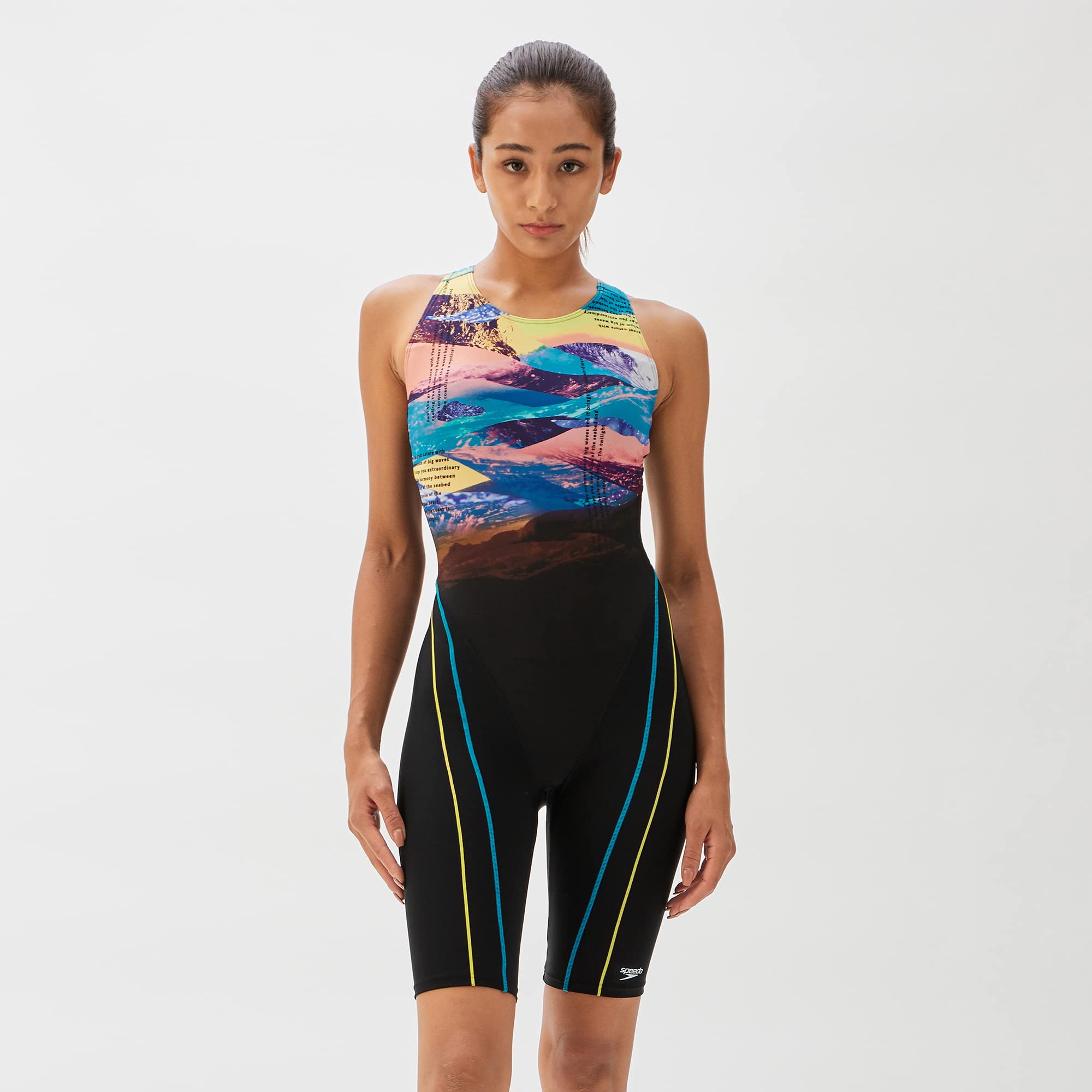 Amazon.co.jp: [スピード] 水着 Bondi Beach Loosen Kneeskin ボンダイ