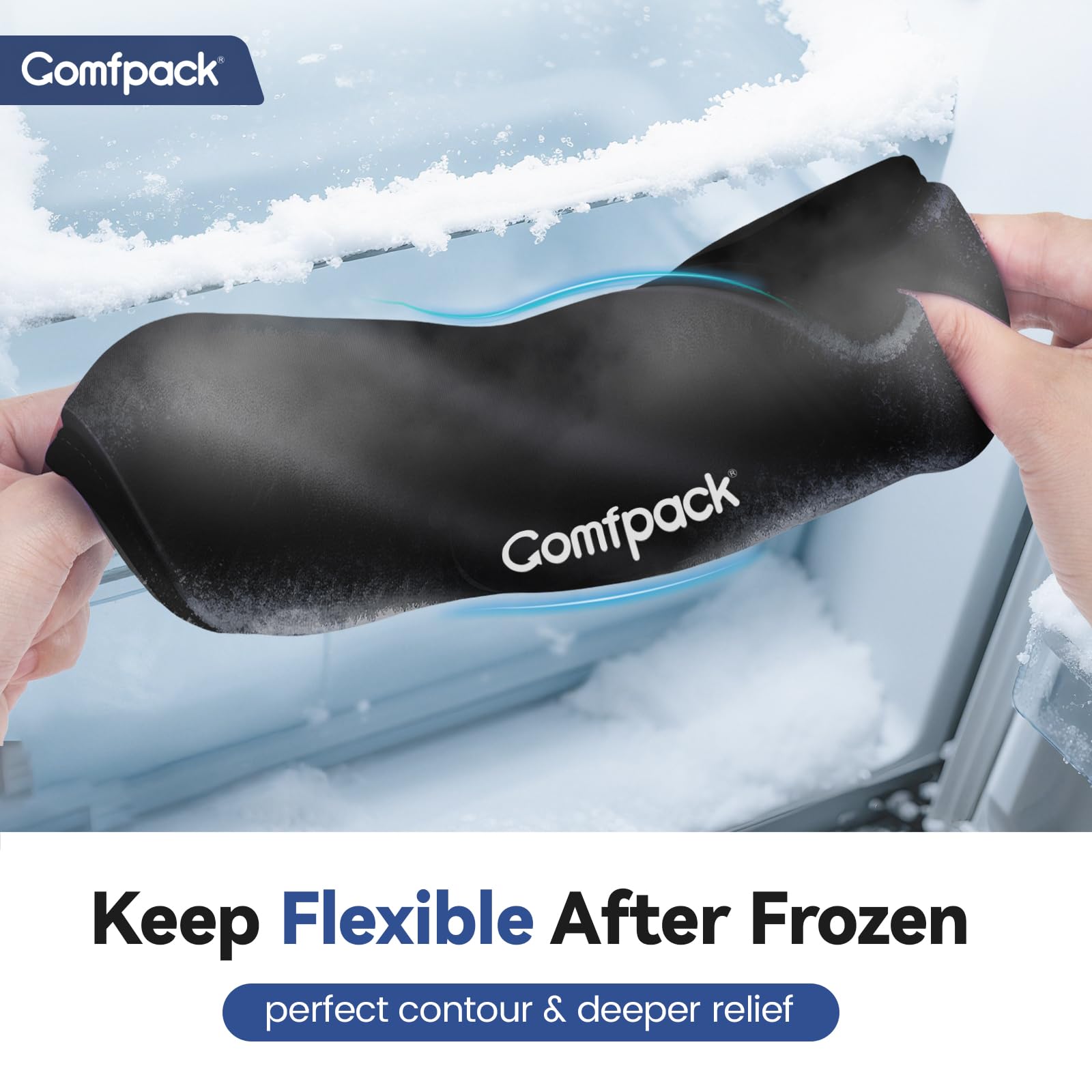 Amazon.com: Comfpack Neck Ice Pack Wrap, Cervical Ice Pack
