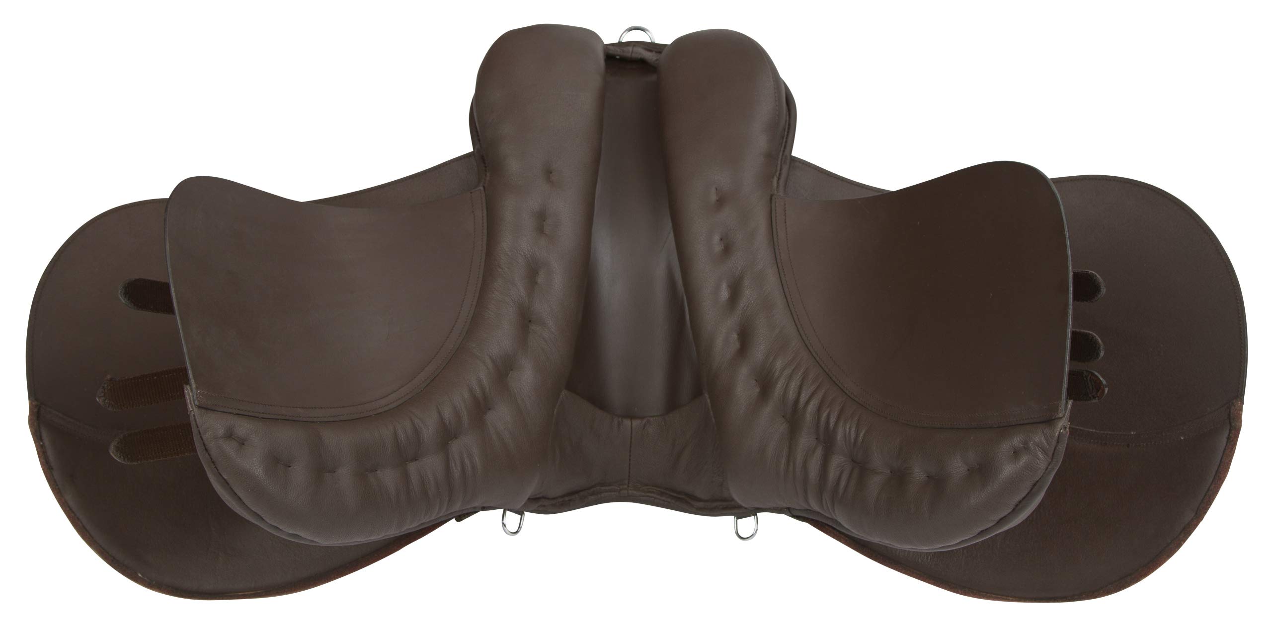Covalliero Selle Haflinger 44,5cm largeur de selle 34,5cm longueur de sangle 125cm avec tapis de selle