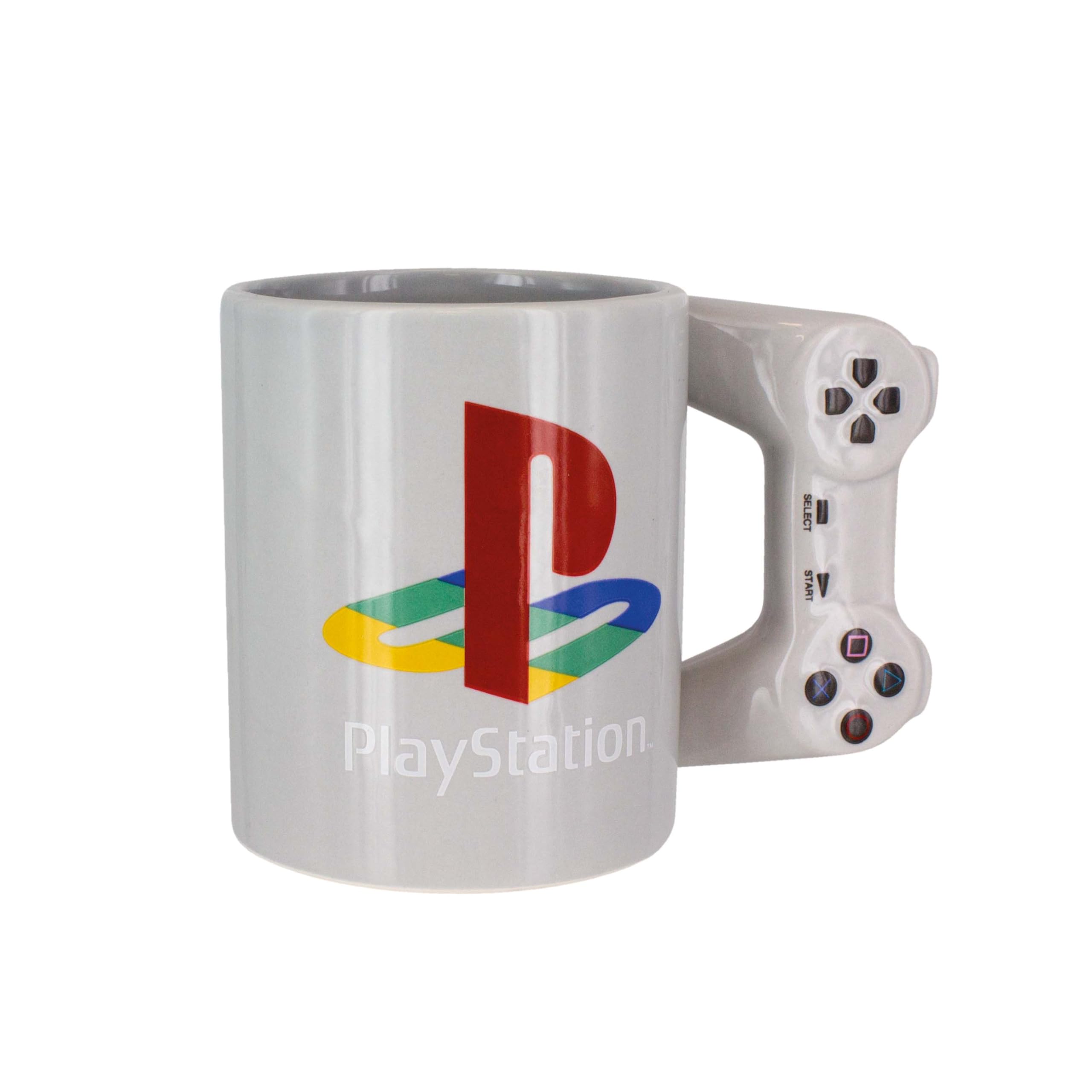 PlayStation PS4 Controller Coffee Mug - Officially Licensed Ceramic Tea Cup, Novelty Gift for Gamers, 300ml (10 fl oz) | Paladone