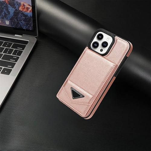 Miniatura 5 de Asuwish Funda de teléfono para iPhone 15 Pro de 6.1 pulgadas con protector de pantalla RFID delgado soporte para tarjeta de crédito, accesorios para
