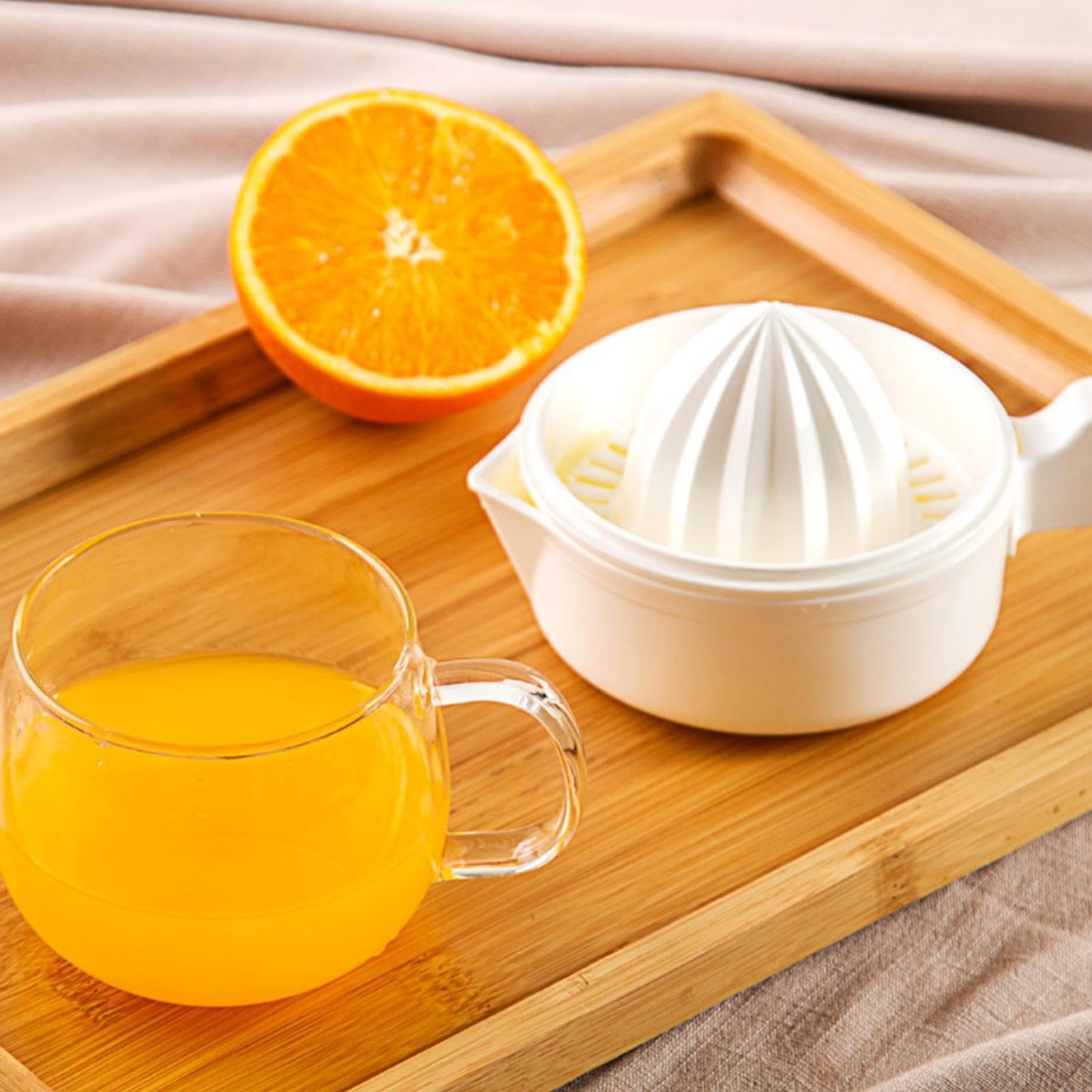 Spremiagrumi Manuale In Vetro - Con Manico E Beccuccio, Per Limoni E Arance, Diametro 17cm - Foto 9