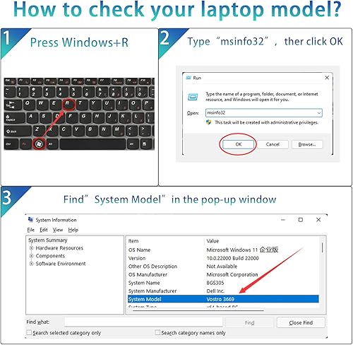 Miniatura 4 de JOTACT 9JRV0 Reemplazo de batería para Dell Latitude 5531 5521 Precision 3581 3571 3561 Alienware m17 R5 AMDAlienware m18 R1 Series Laptop 0R05P0
