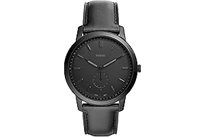 Minimalist Men's Black Watches: Classic Timepieces for Everyday Elegance