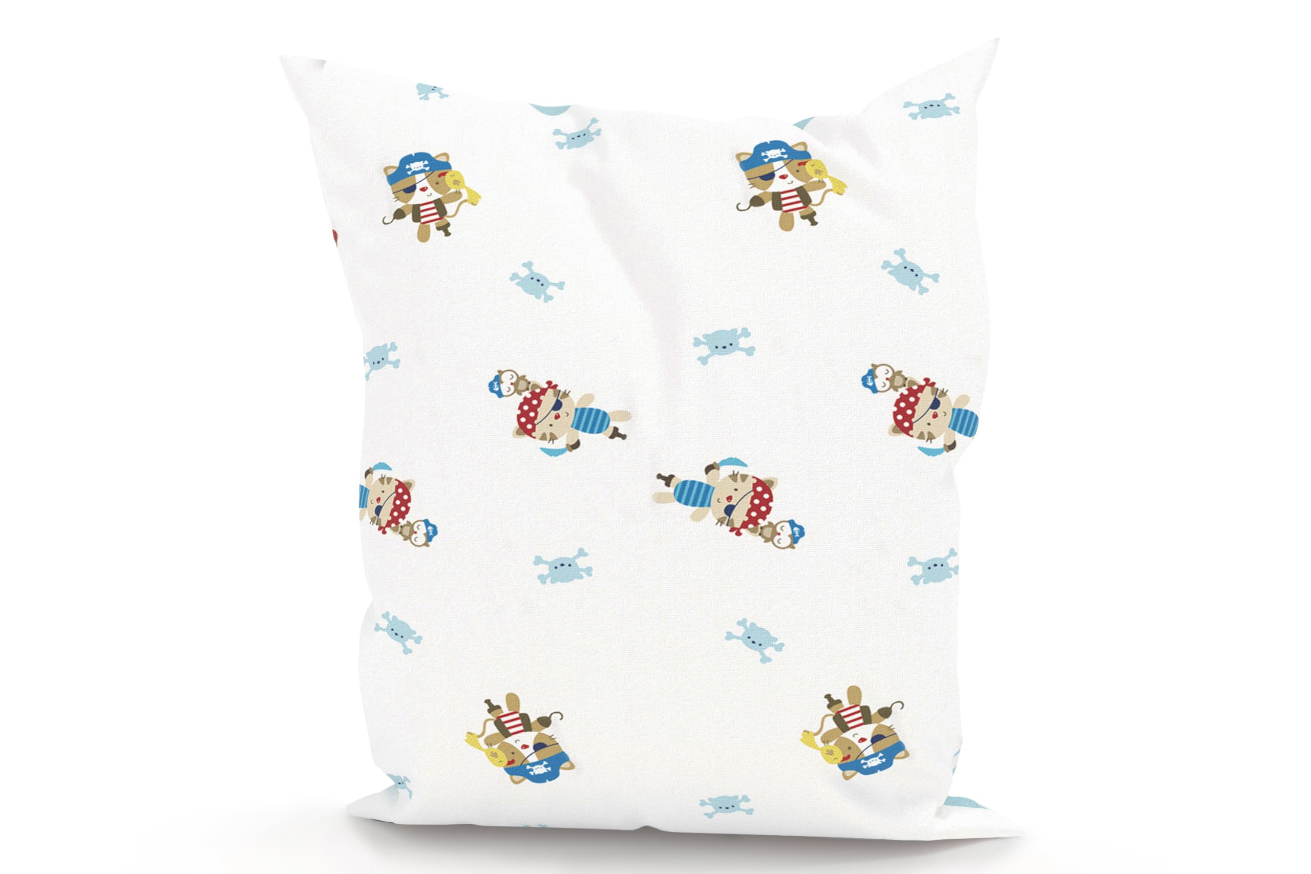 Green Bean Kinder Sitzsack Little Pirate 100x135cm mit 270 Liter hochwertiger EPS Perlen Füllung und waschbarem Motiv Wechsel-Bezug aus 100% Baumwoll - Riesensitzsack Bean Bag Sitzkissen