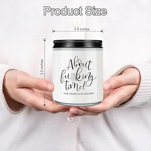 Miniatura 6 de Miracu Vela, Regalos de compromiso para parejas recién comprometidas, regalos de compromiso felices para mujeres y hombres, regalos finalmente