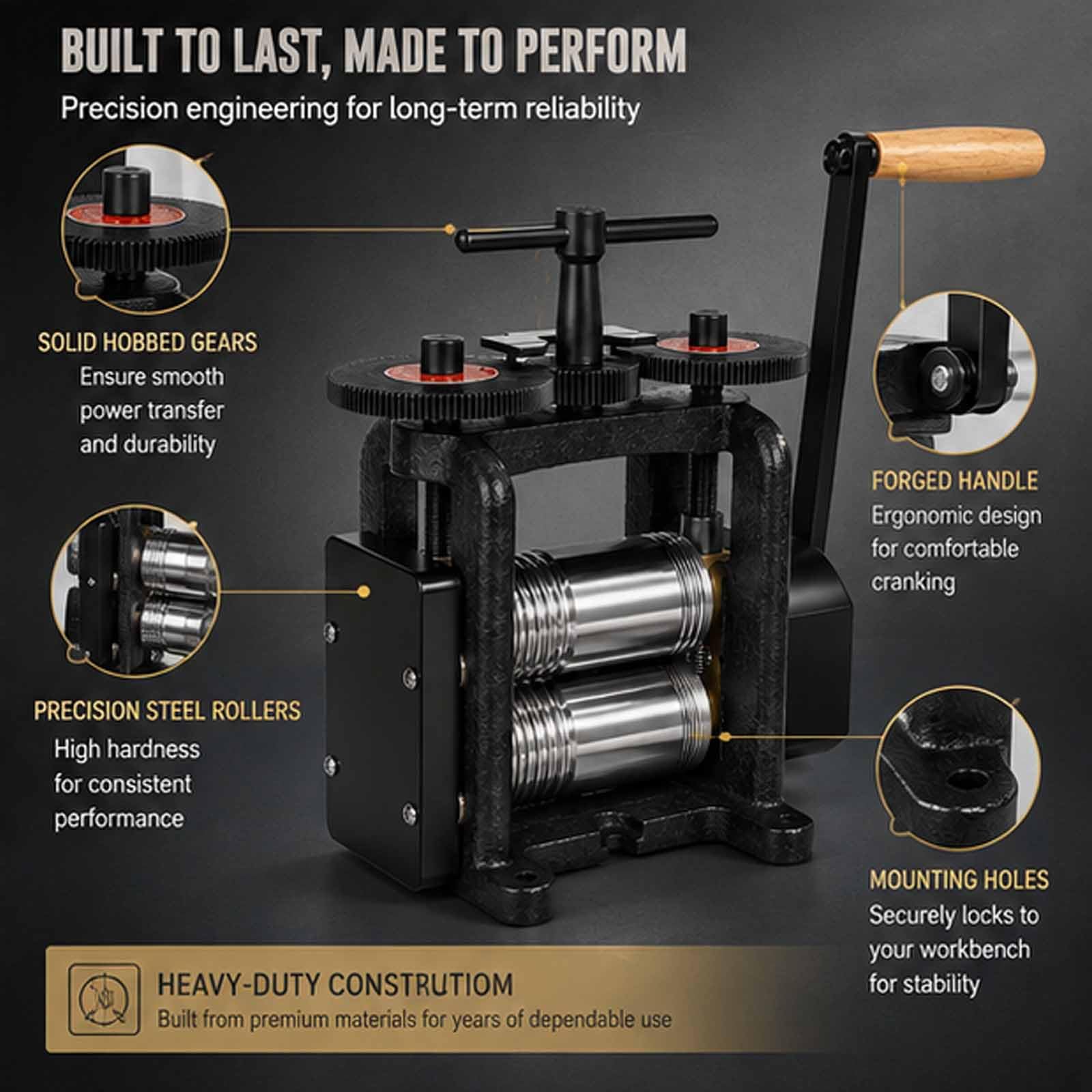 Rolling Mill, gioielli Rolling Mill Machine, gioielli fai da te strumento