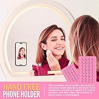 Vista 15 de Silicone Double Sided Suction Phone Case Mount, Detachable Hands Free & Strong Grip Holder for Selfies & Videos, Compatible iPhone Android