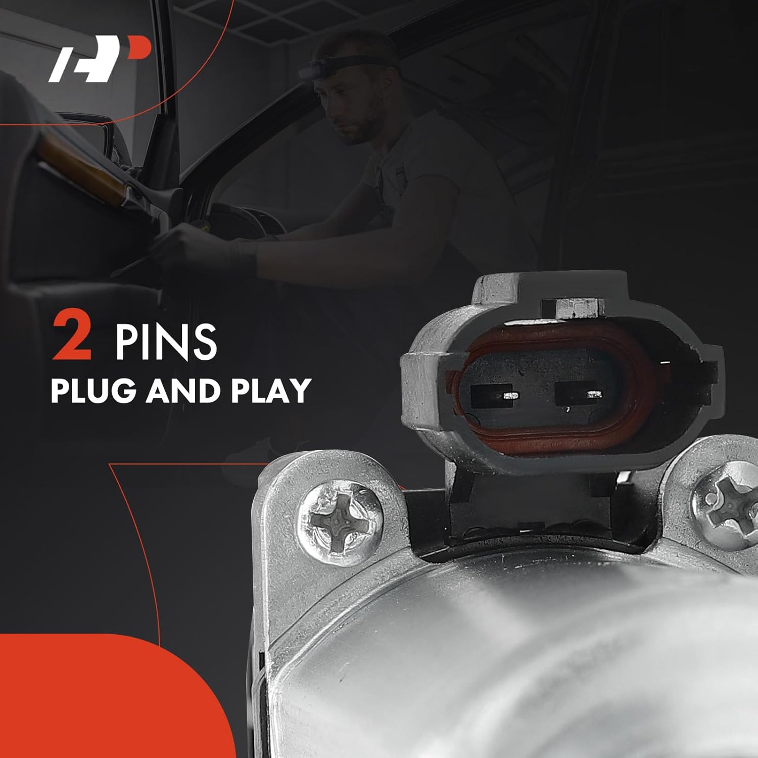 A-Premium Power Window Lift Motor Compatible with Ford Explorer 1995-2001, Explorer Sport 2003, Taurus 1986-1995 & Lincoln Continental & Mercury Mountaineer, Sable, Replace# 1L2Z7823395-BC