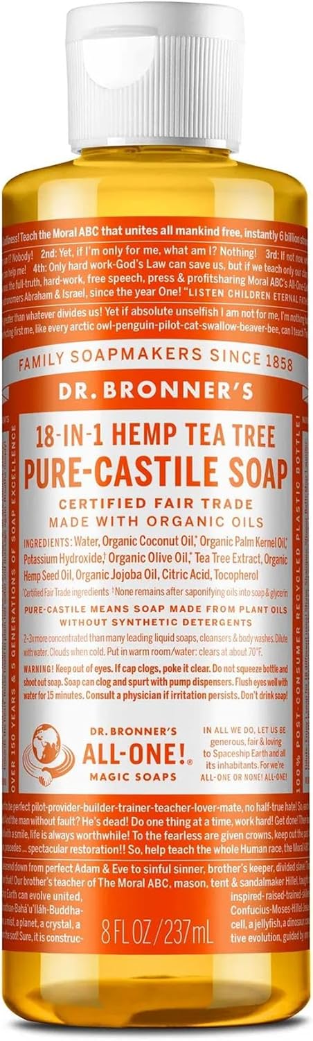 Dr Bronner - Rose Castile Liquid Soap | 236ml Dr Bronner - Rose Castile Liquid Soap | 236ml