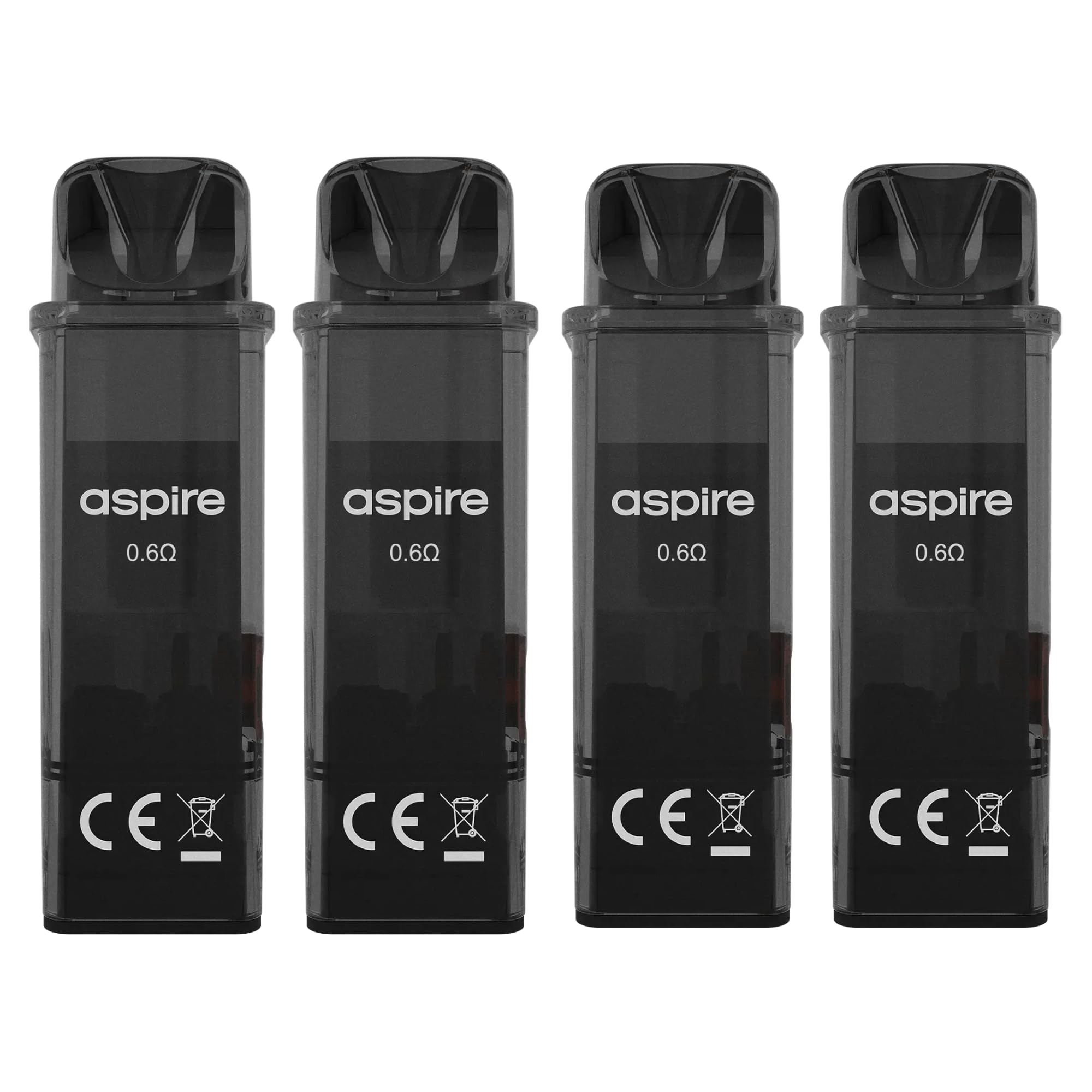 Aspire Gotek Pods 0.6 XL Replacement Pods Refillable Vape Cartridge, Gotex Vape Pod, E Cigarettes Aspire Gotek Pro Pod No Nicotine 4 Pack