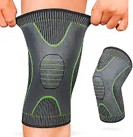 SHACK Joelheira De Compressão Para Articulação Dores Ortopédica Recuperação - ideal para corrida, academia, futebol, caminhada, cross training e volei