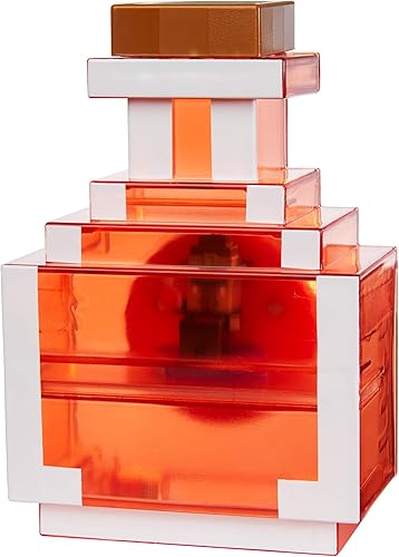 Miniatura 5 de Mattel Minecraft Carry Along Potion Plus - Mini figura exclusiva, funda de transporte para minifiguras, basado en el videojuego de Minecraft y