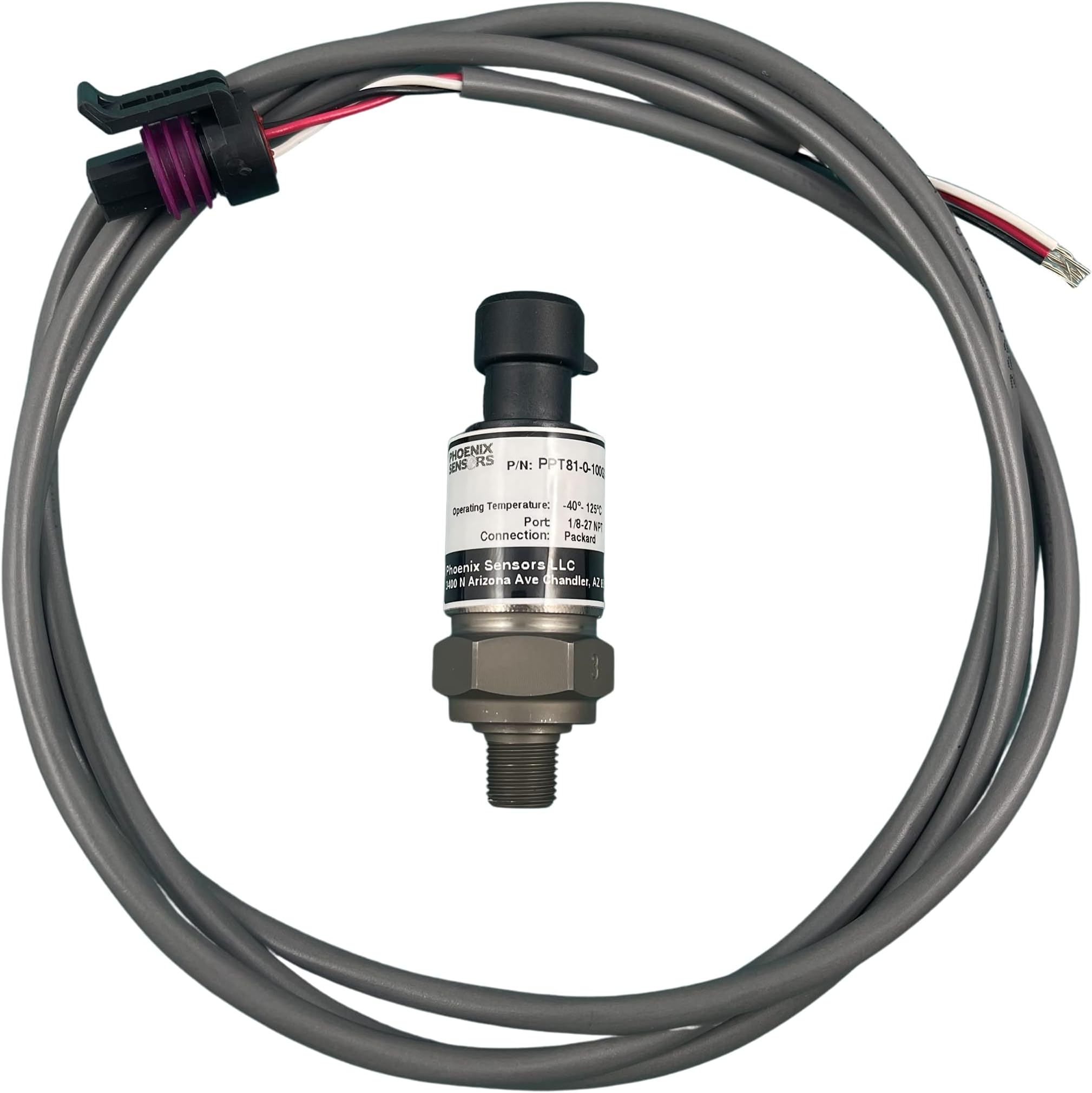 30-2130-100 (100 PSIG, 1/8"NPT) Replacement Pressure Sensor 12 Month Warranty